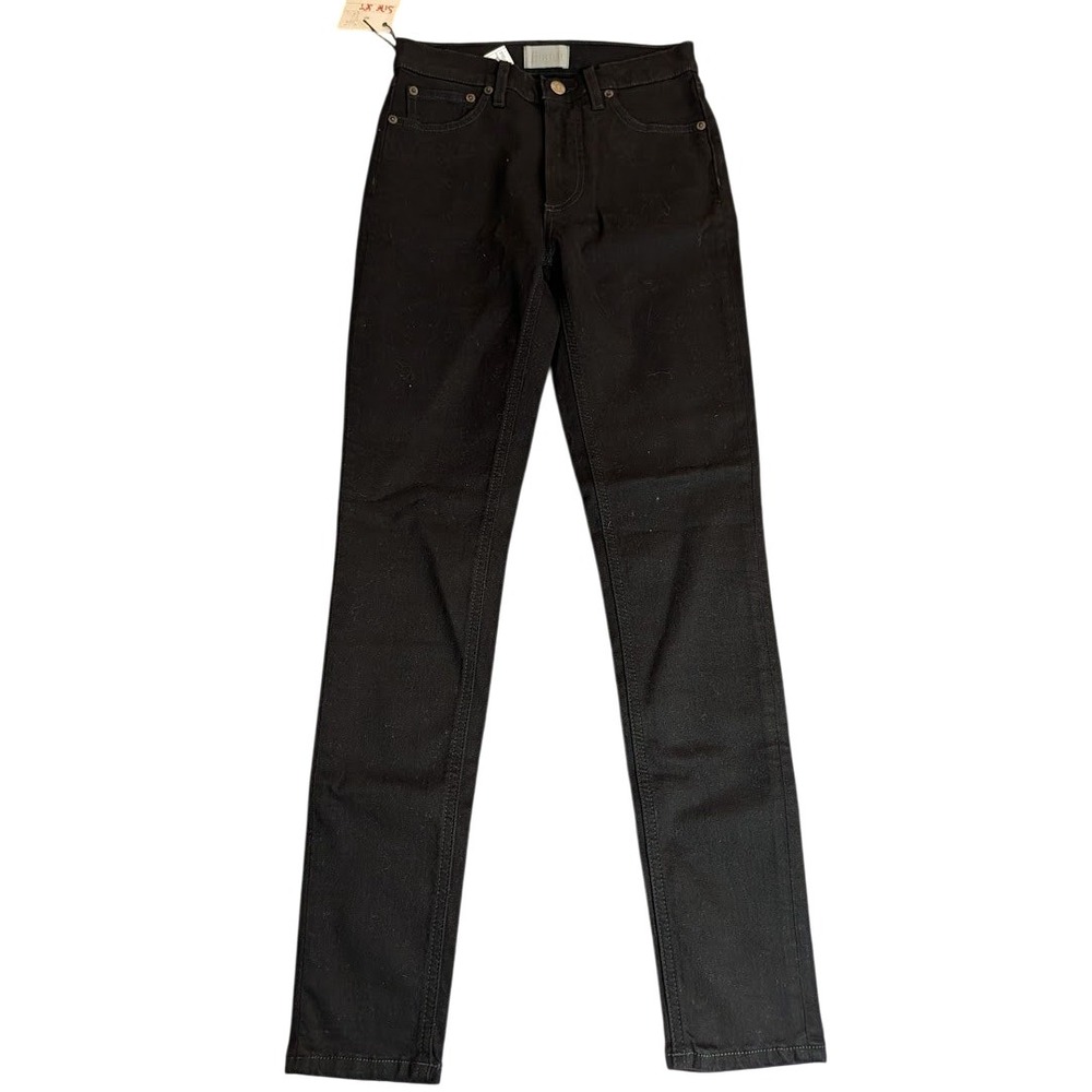 BOYISH Blythe Black Beauty‎ High Rise Straight Leg Jeans Size 26 Sample